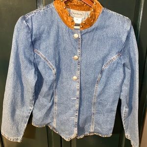 VINTAGE WESTERN STYLE JEAN JACKET